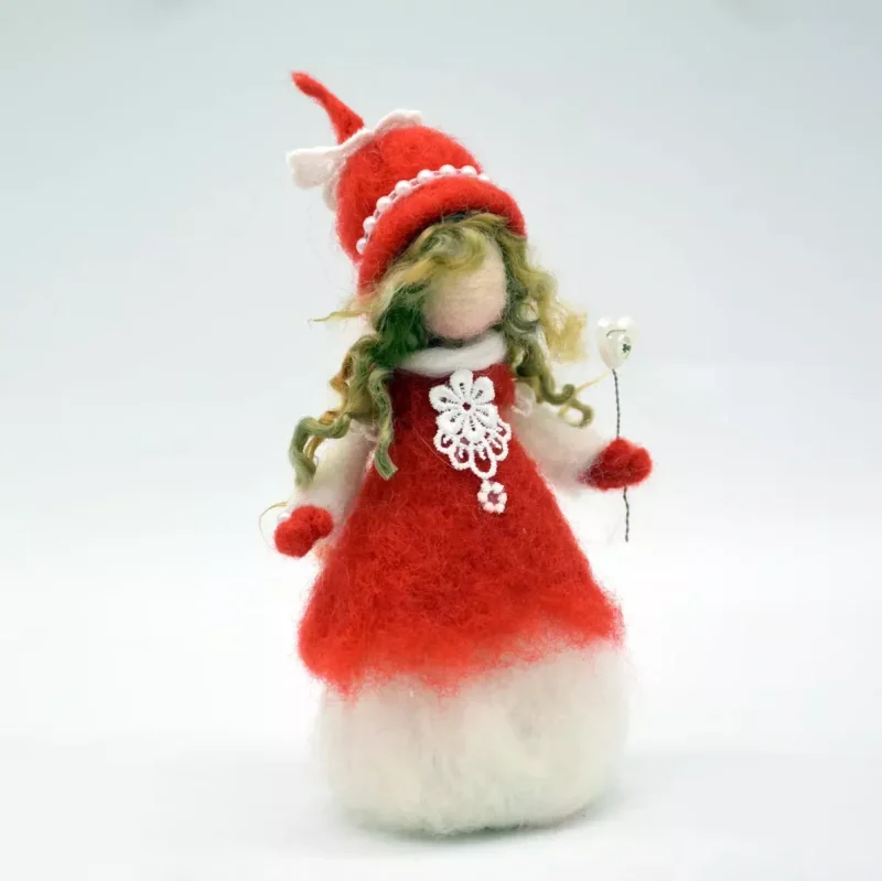 Red Christmas Fairy 01