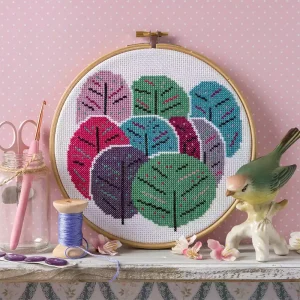 Spring Trees Cross Stitch