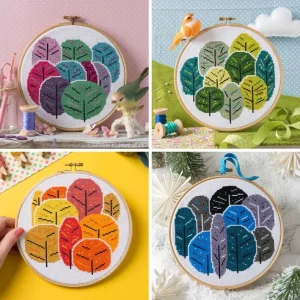 Trees Cross Stitch Bundle