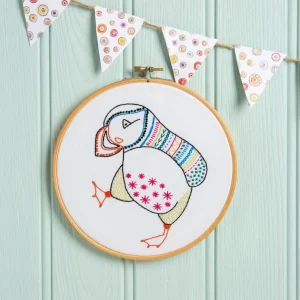 Puffin Embroidery